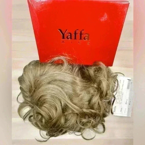 Yaffa Wig Human Hair Lace Front Sheitel Jewel 16-14/12 Atomic Vintage Retro Rad - Picture 8 of 12